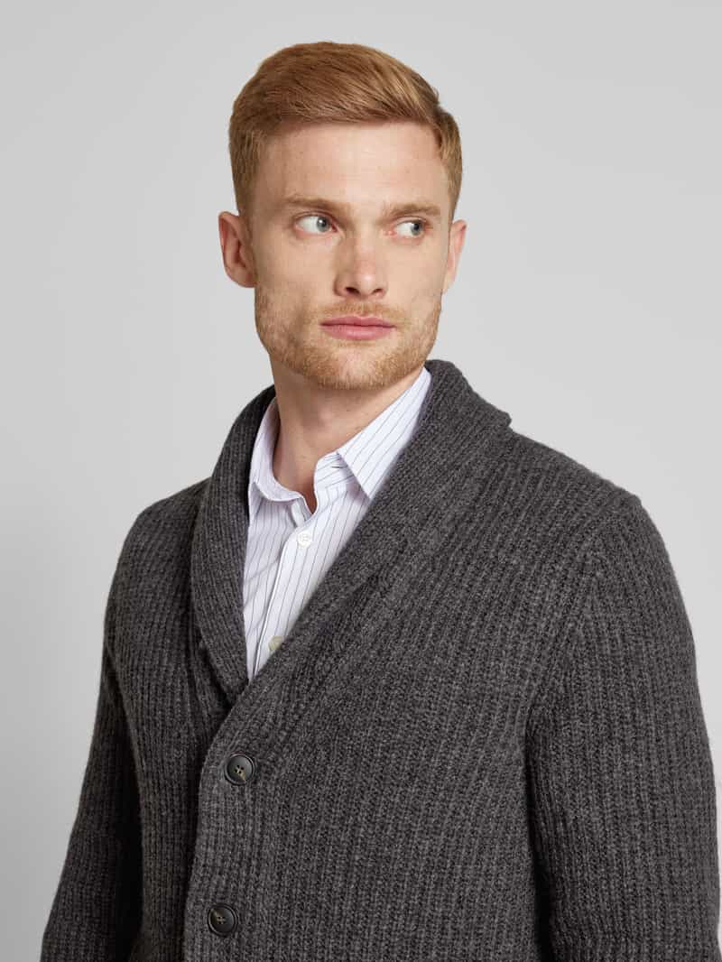 GRAN SASSO Vest met knoopsluiting