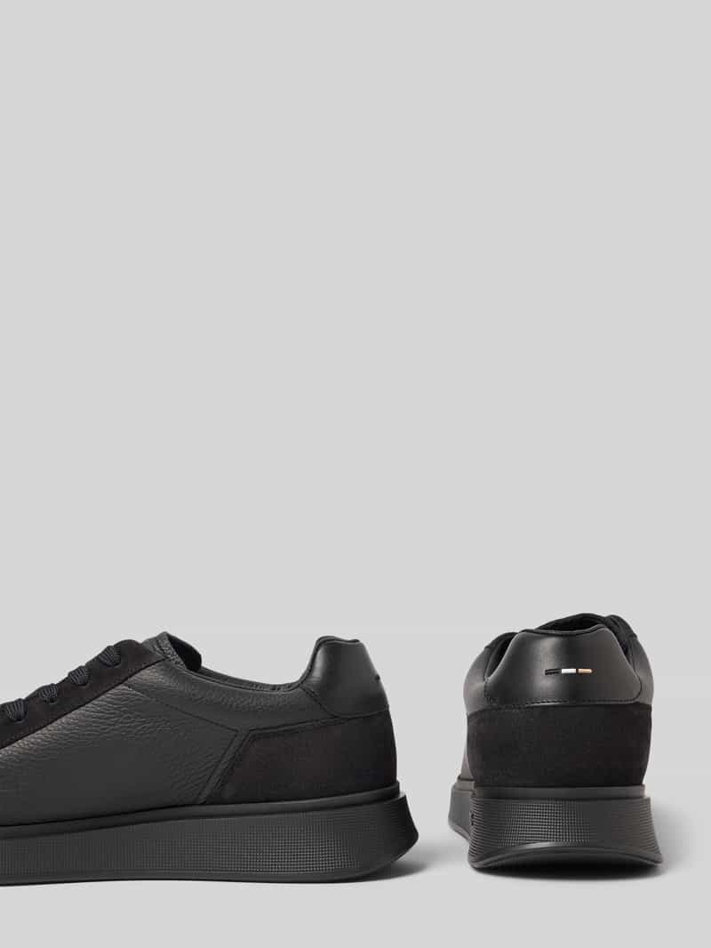 Boss Lage sneakers van echt runderleer model 'BULTON_RUNN'
