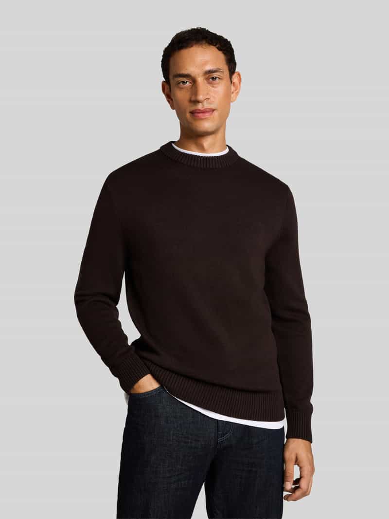 Tom Tailor Regular fit pullover van puur katoen