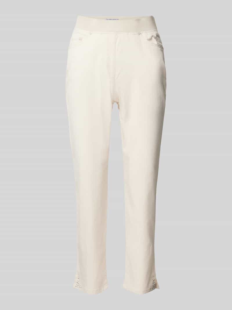 Raphaela By Brax Slim fit jeans met verkort model 'Pamina'