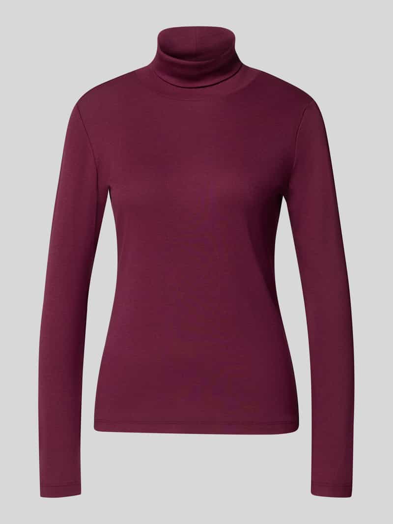 Tom Tailor Regular fit shirt met lange mouwen van katoenmix met col