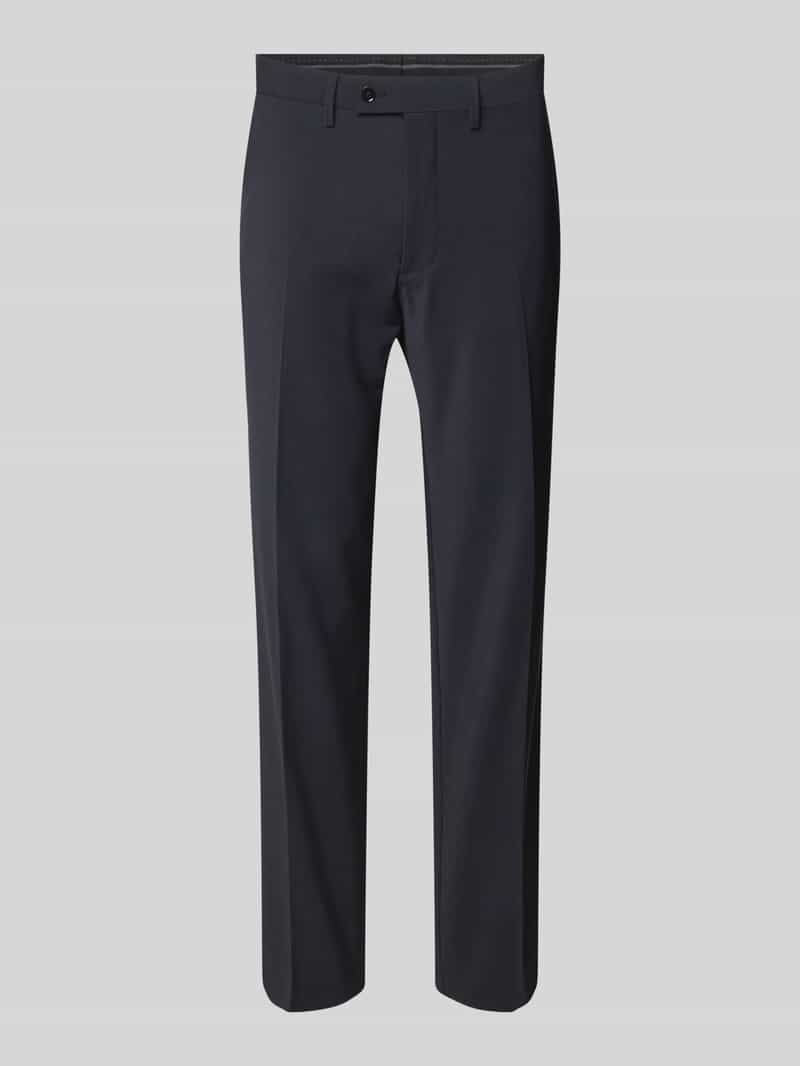 Christian Berg Men Regular fit pantalon met persplooien