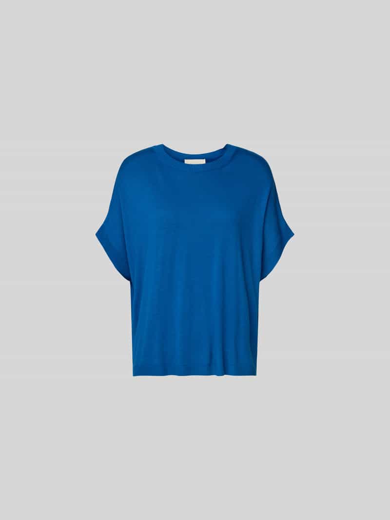 Sweatshirt in design met korte mouwen