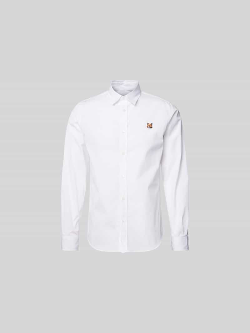 Vrijetijdsoverhemd met labelstitching