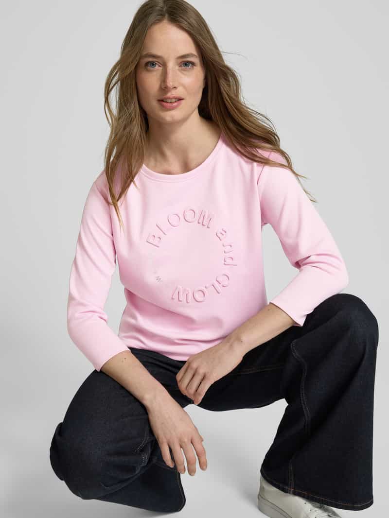 monari Shirt met 3 4-mouwen