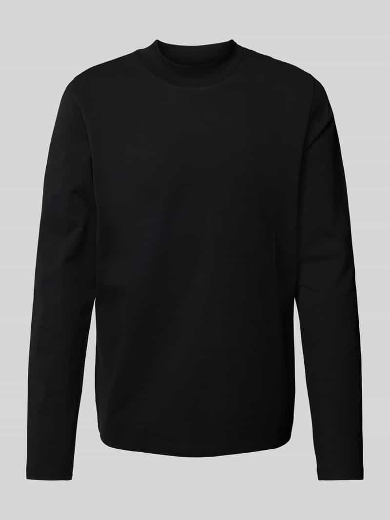 HUGO Shirt met lange mouwen en ronde hals model 'Dimersolo'