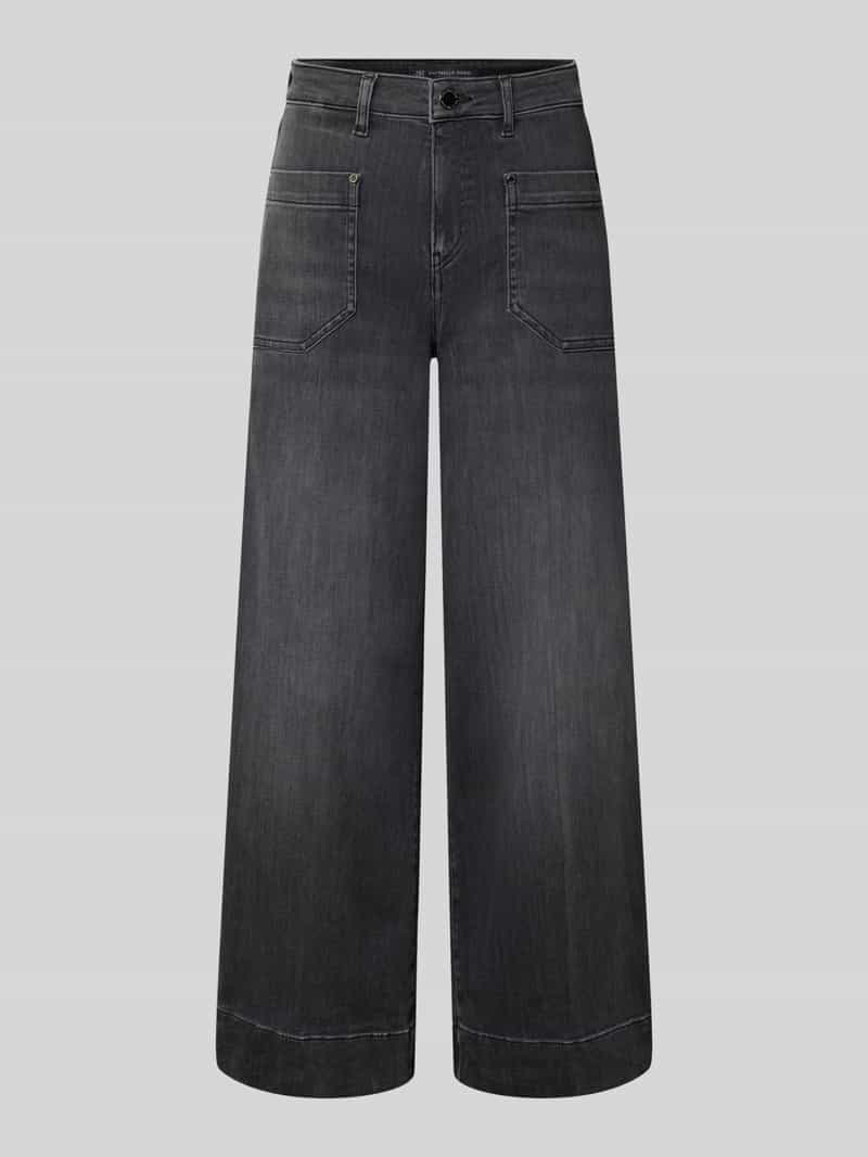 wide fit jeans van katoenmix model 'MIRU 6/8'
