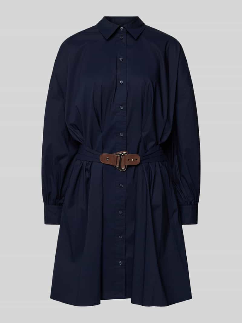 Lauren Ralph Lauren Overhemdjurk met riem model 'AZMERA'
