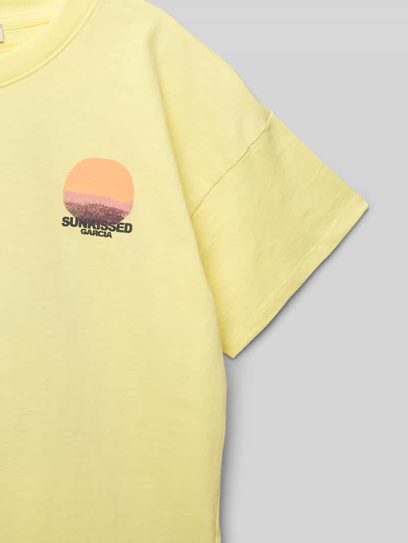 Garcia T-shirt met labelprint