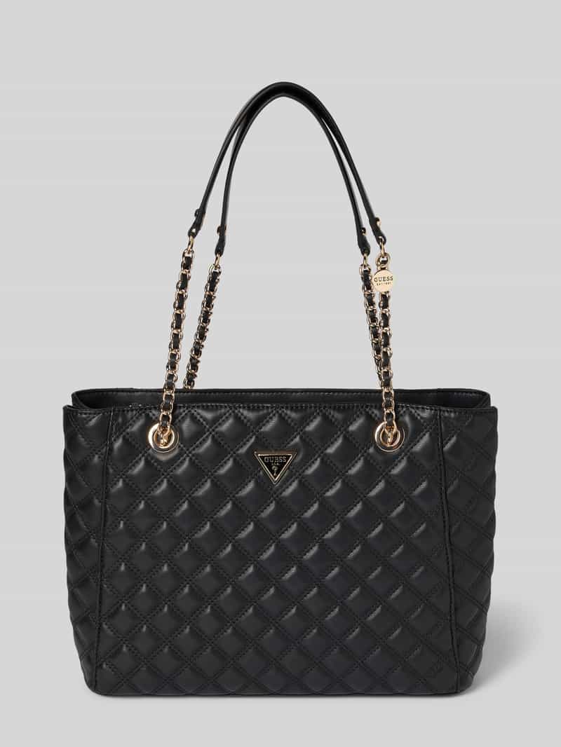 Guess Tote bag met structuurmotief, model 'GIULLY'