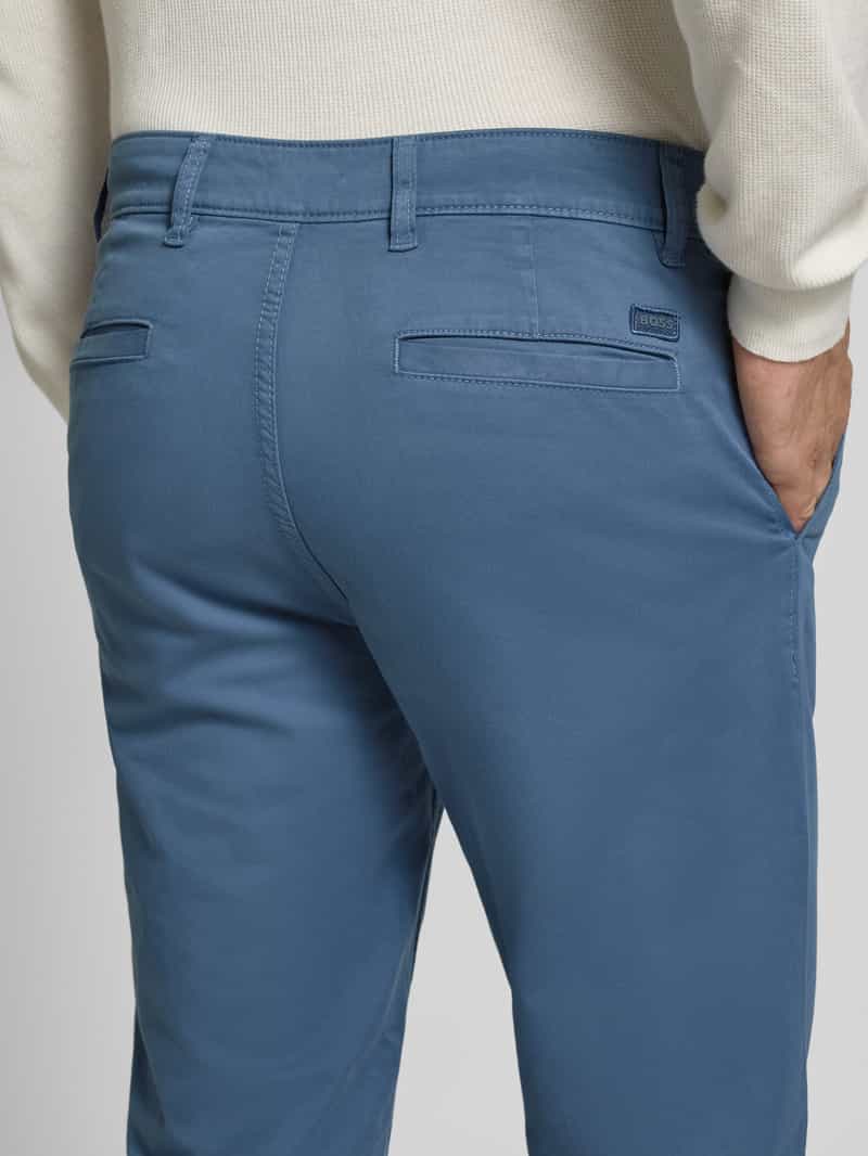 Boss Orange Regular fit chino van katoenmix