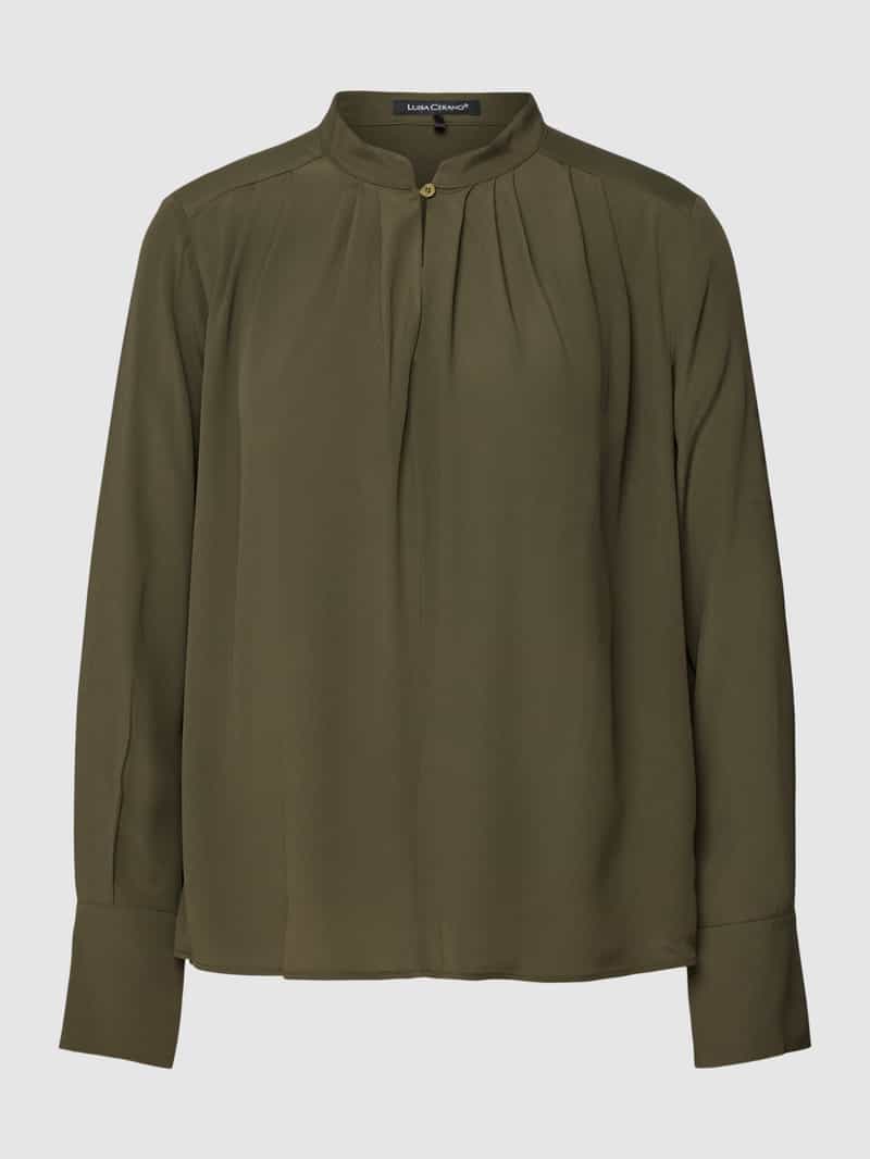 LUISA CERANO Blouse met druppelvormige hals