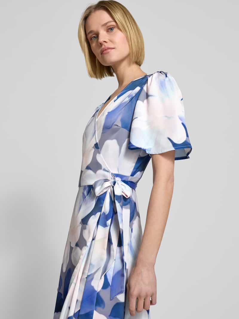 YAS Midi-jurk in wikkellook model 'Thea'