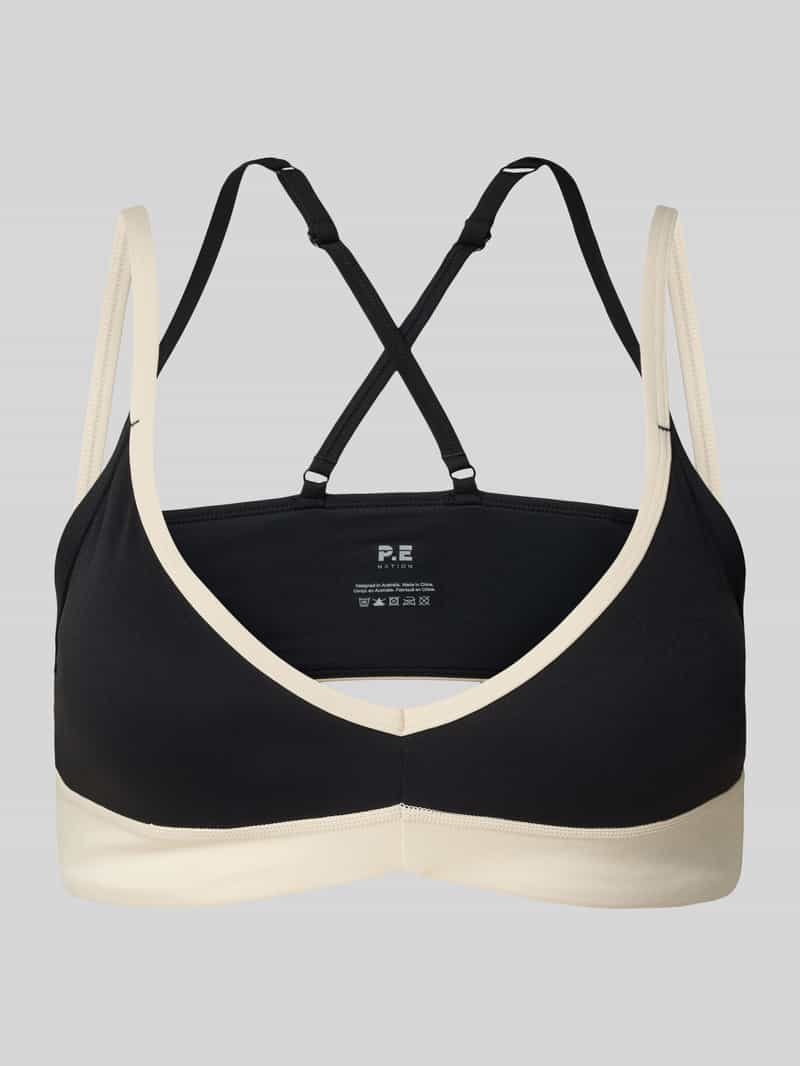 P.E Nation Sportbeha met spaghettibandjes model 'PARAMOUNT'