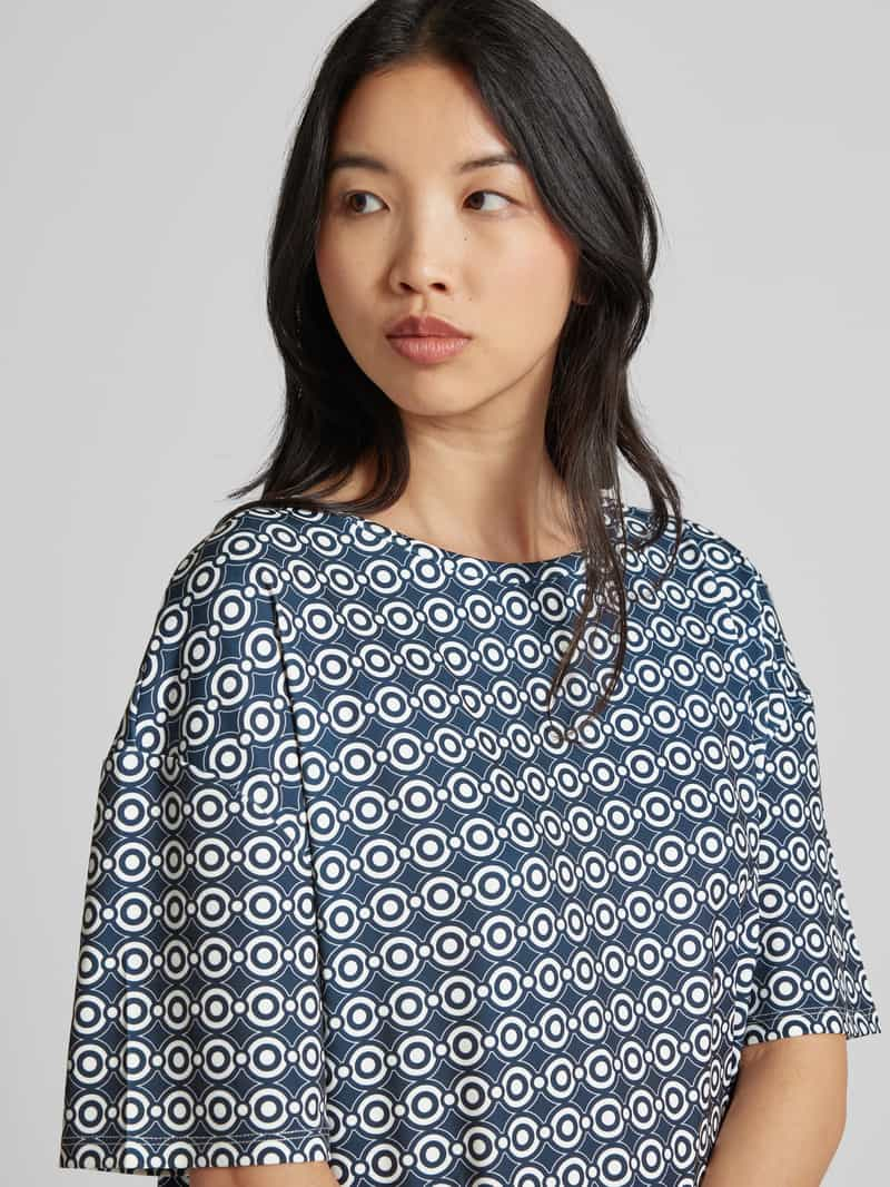 BRAX Blouseshirt met all-over motief model 'CALLY'