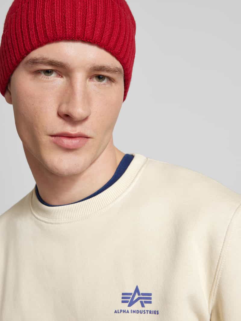 alpha industries Sweatshirt met labelprint