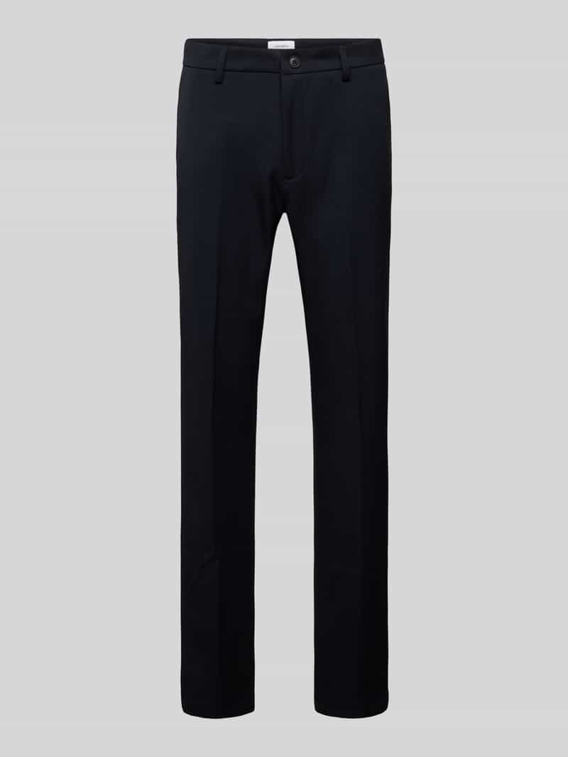 Les Deux Regular fit pantalon met riemlussen