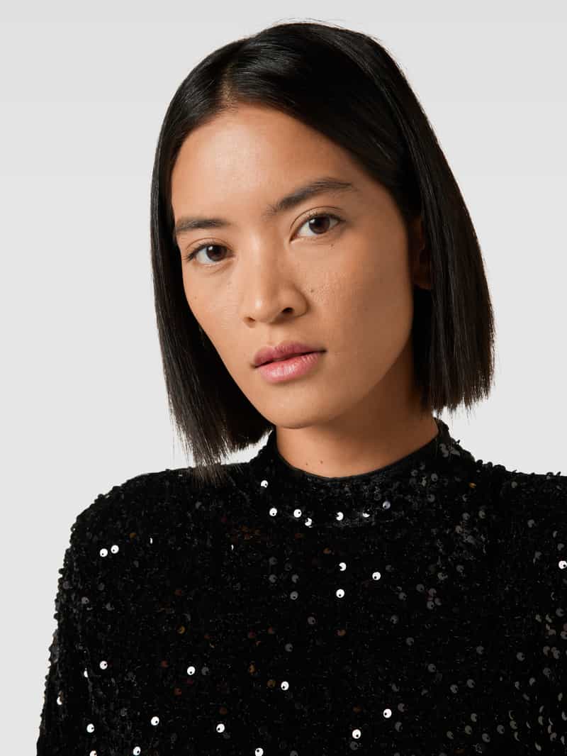 Vero Moda Knielange jurk met pailletten model 'BELLA'