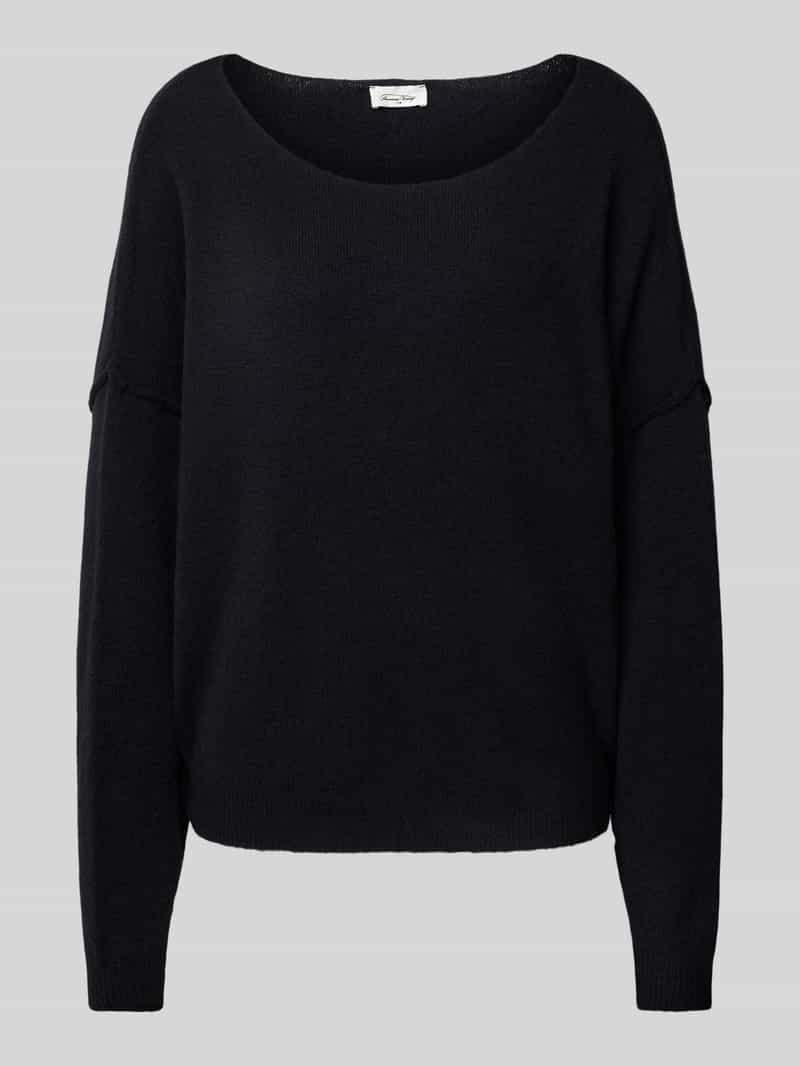 American vintage Oversized gebreide pullover met ronde hals model 'DAMSVILLE'