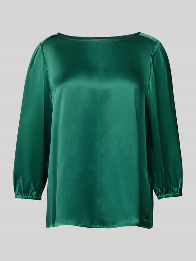 Marc Cain Regular fit zijden blouse met 3 4-mouwen