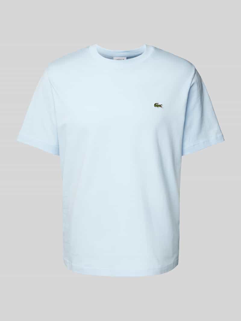 Lacoste T-shirt met labelpatch