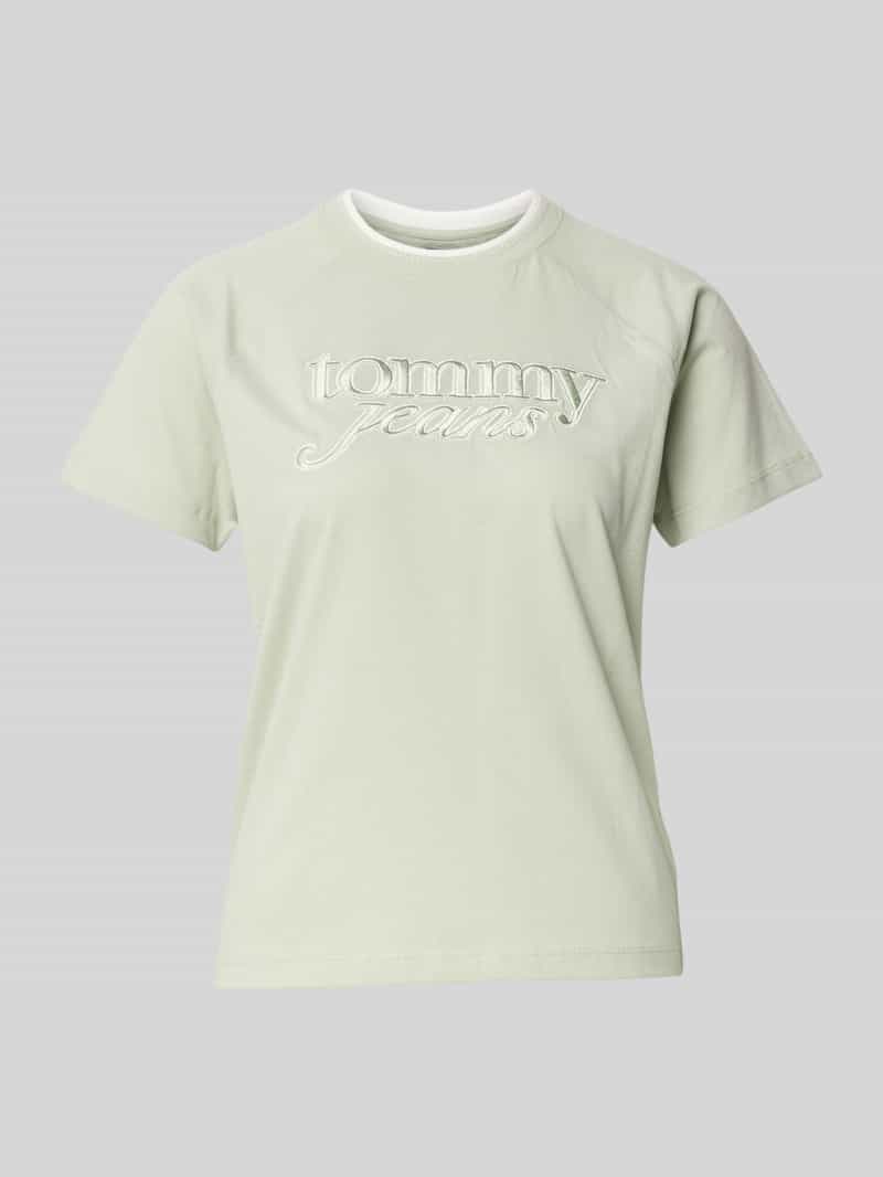 Tommy Jeans Regular fit T-shirt van puur katoen