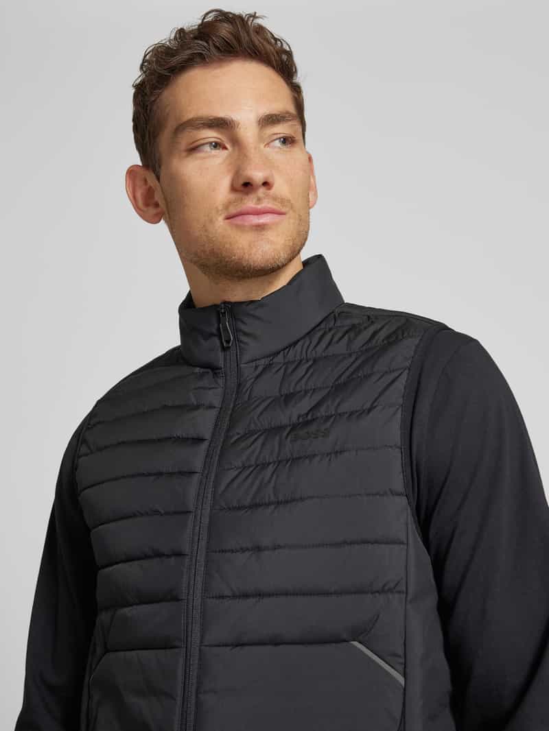 BOSS Green Bodywarmer met labelopschrift model 'Thor'