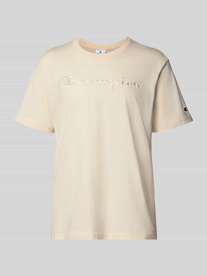 Champion T-shirt met labelstitching model 'ICONS'