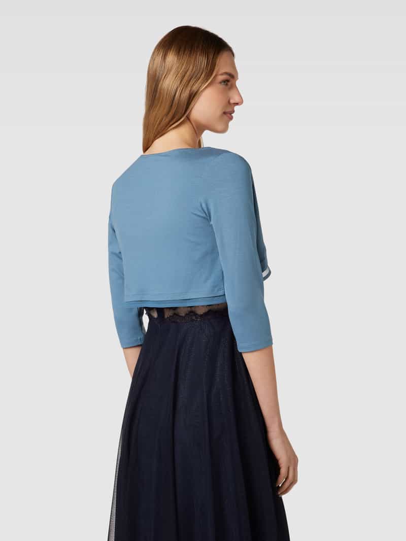 Cocktailjasje met opengewerkte voorkant V.M.