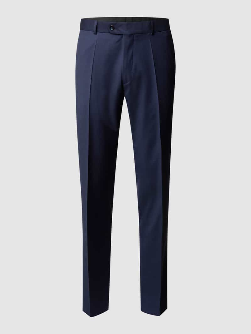 Carl gross Modern fit pantalon van scheerwol