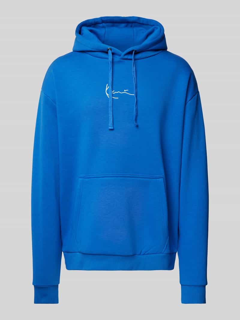 Karl Kani Hoodie met labelstitching