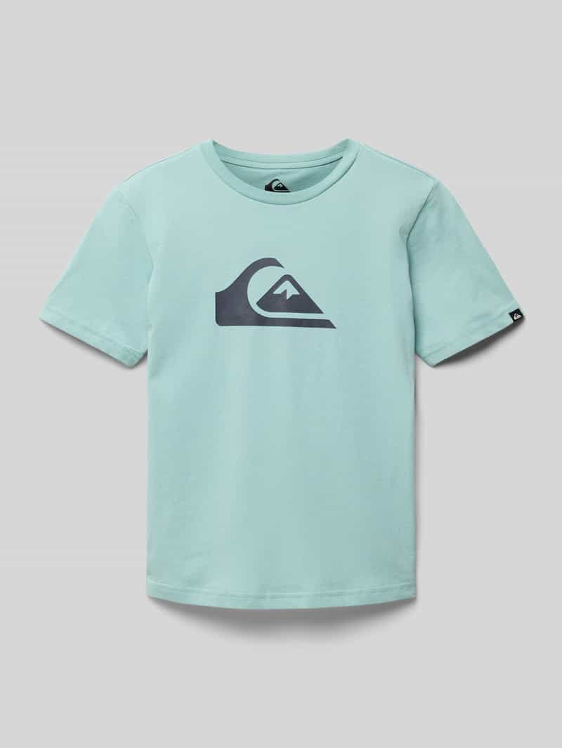 Quiksilver T-shirt met labelprint