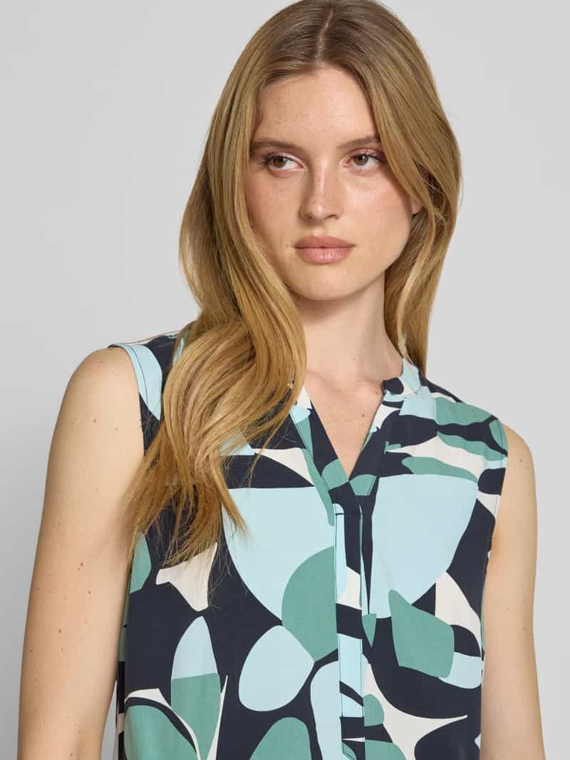 Tom Tailor Regular fit blousetop van pure viscose