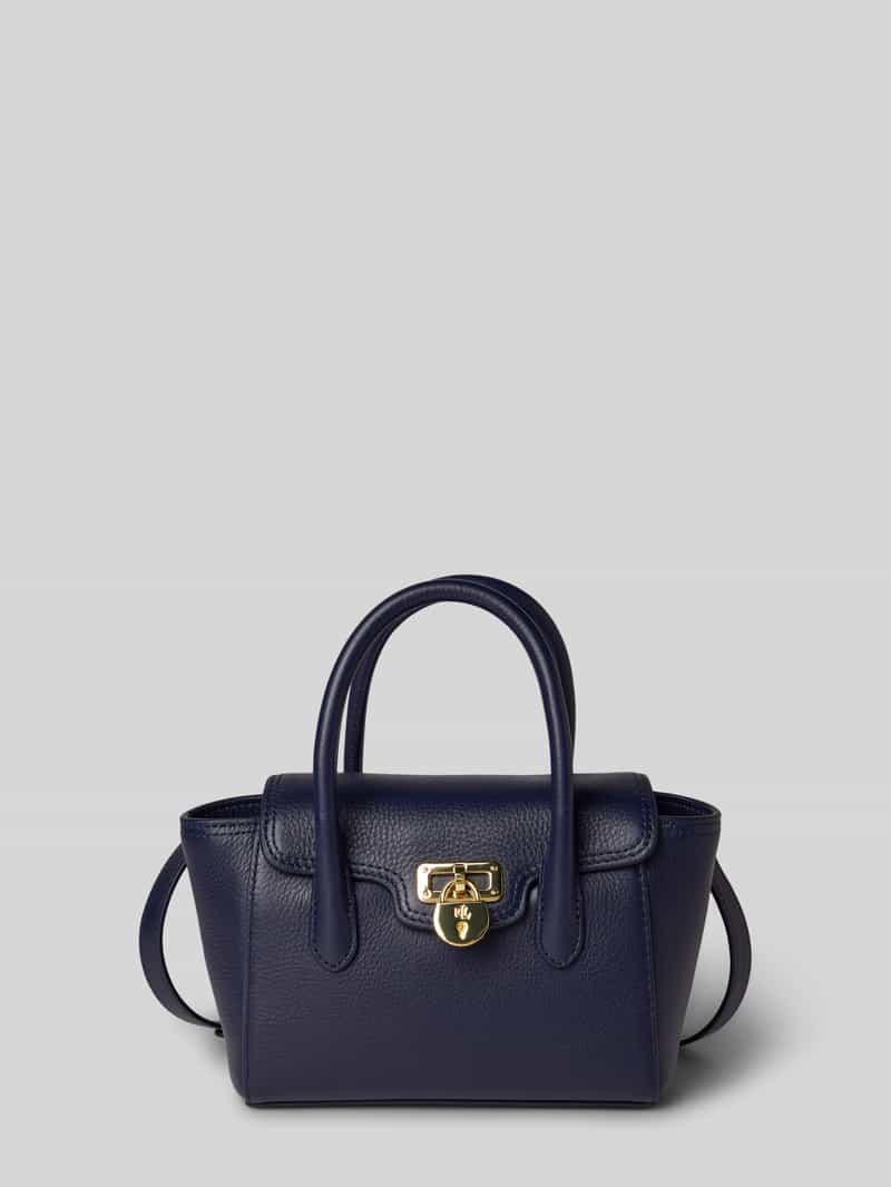 Lauren Ralph Lauren Handtas van rundleer met draagbanden