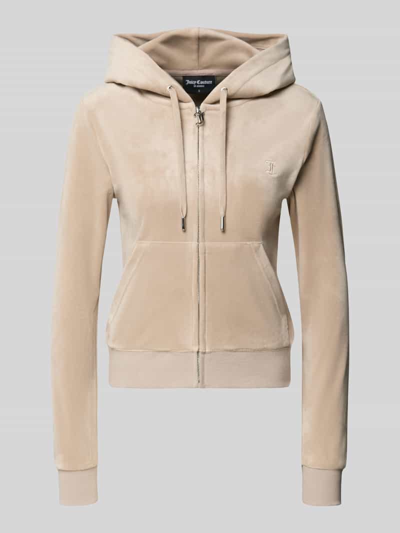 Juicy Couture Sweatjack met fluweeloptiek
