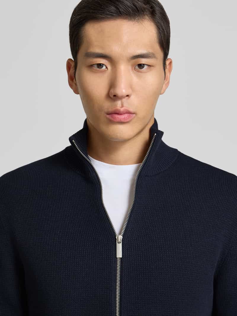 Selected Homme Regular fit gebreid jack van puur katoen model 'DANE'