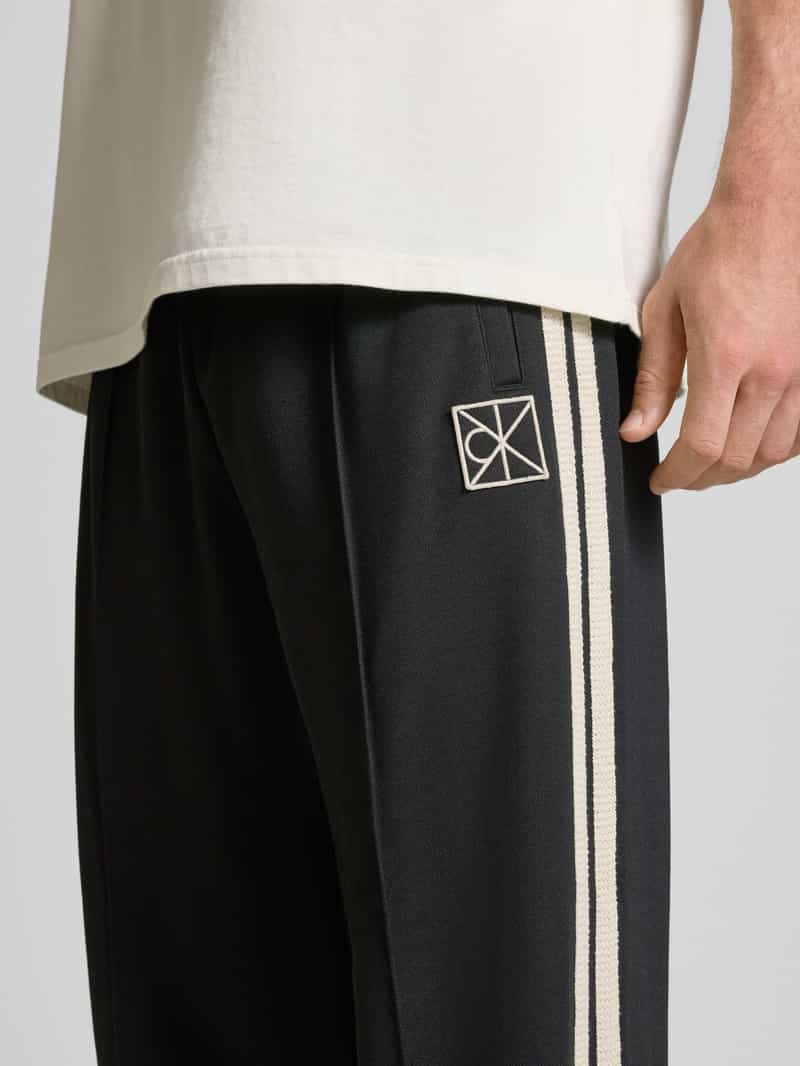 CK Calvin Klein Flared sweatpants met labelstitching