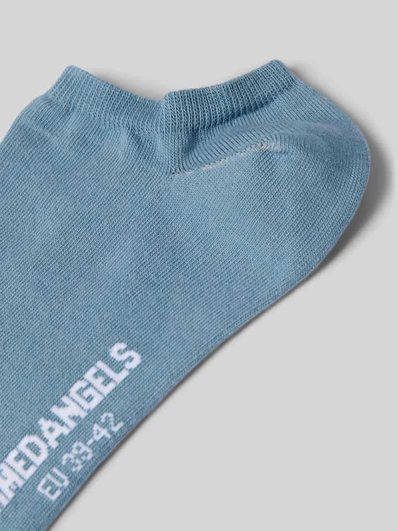 ARMEDANGELS Sneakersokken met labeldetail model 'SAALVO'