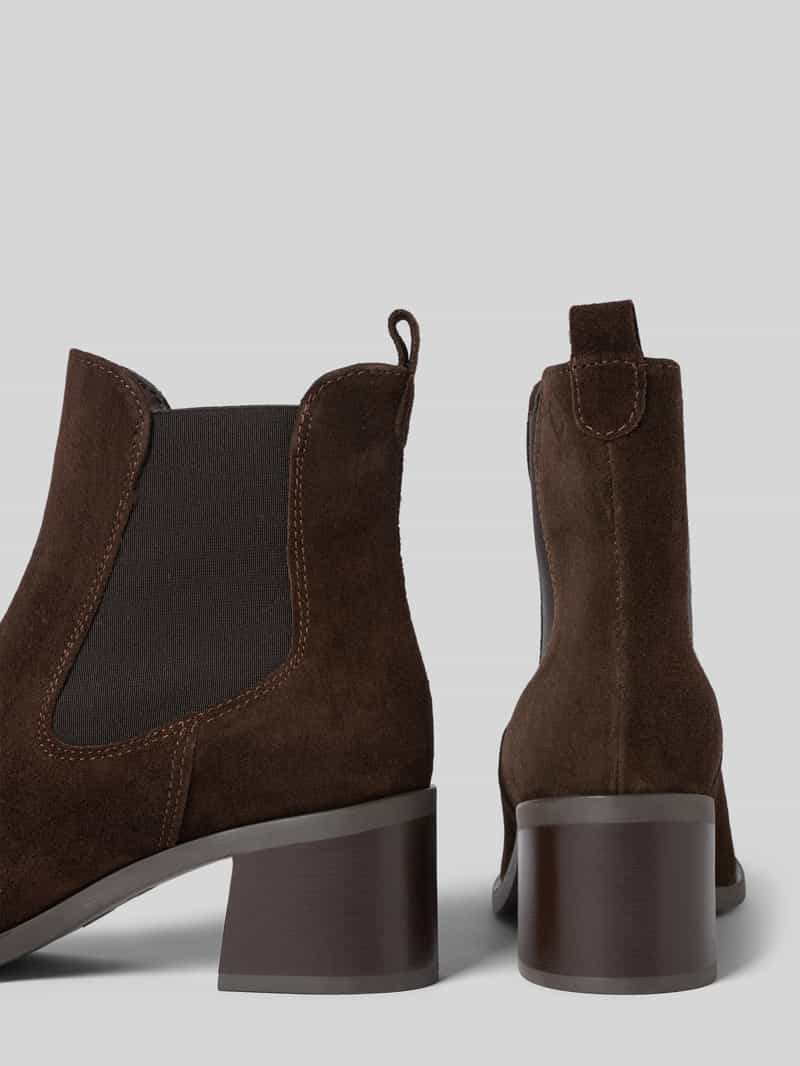 tamaris Chelsea-boots van suède