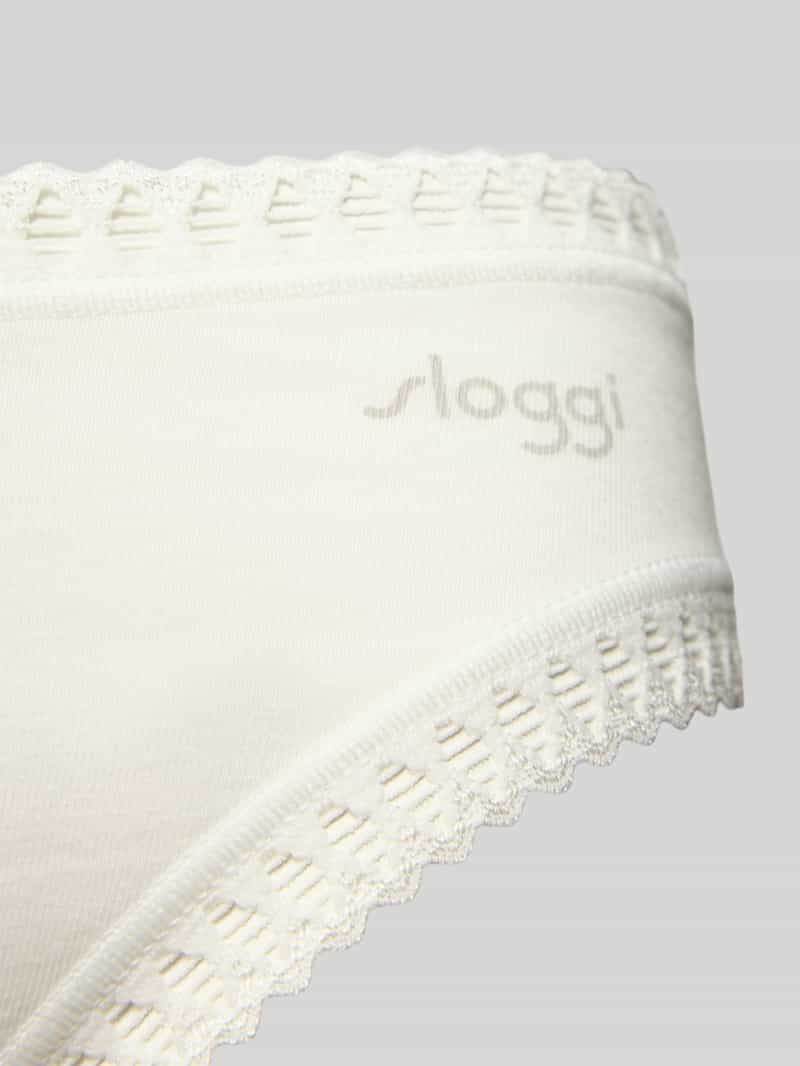 Sloggi Slip met gehaakt kant model 'GO Crush' in een set van 3 stuks