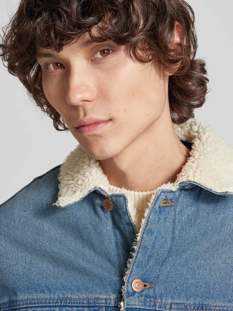Only & Sons Jeansjack met kentkraag model 'WILSON'