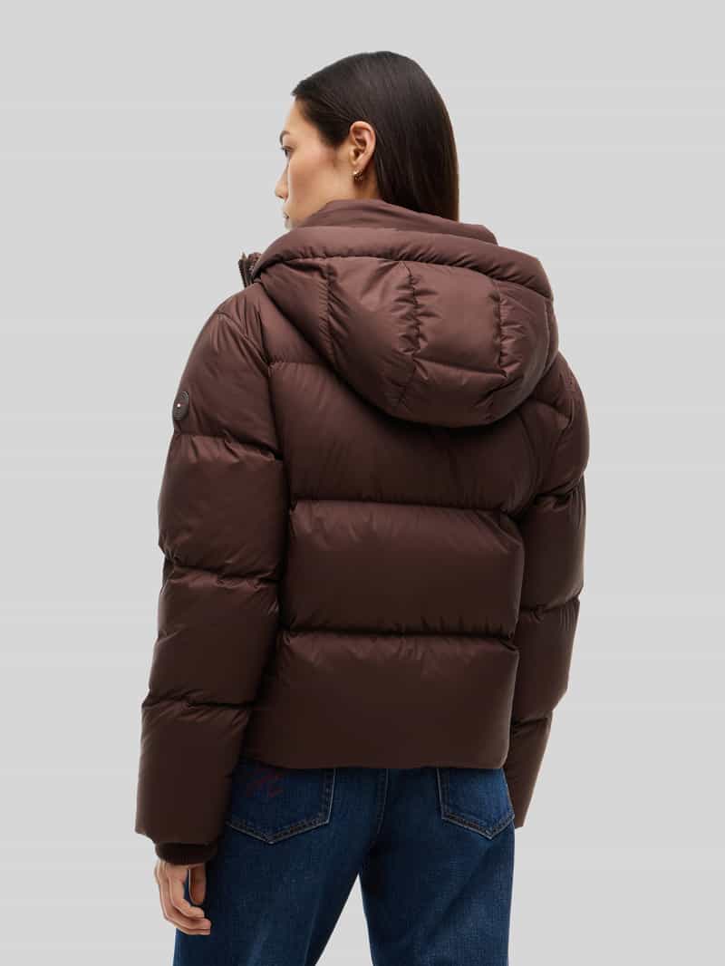 Tommy Hilfiger Regular fit donsjack met capuchon
