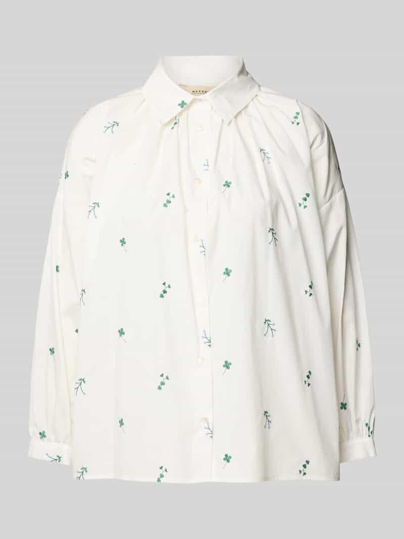 Weekend Max Mara Relaxed fit blouse met extra brede schouders model 'GILLY'