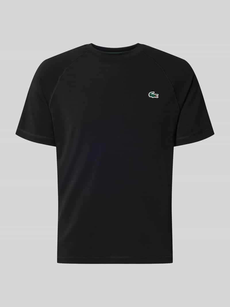 Regular Fit sport t-shirt met logodetail