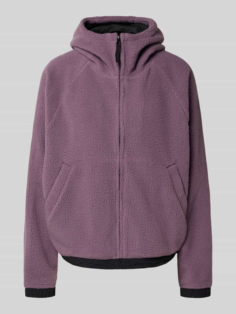 Carhartt Work In Progress Relaxed fit fleecejack met ritssluiting model 'Helix'