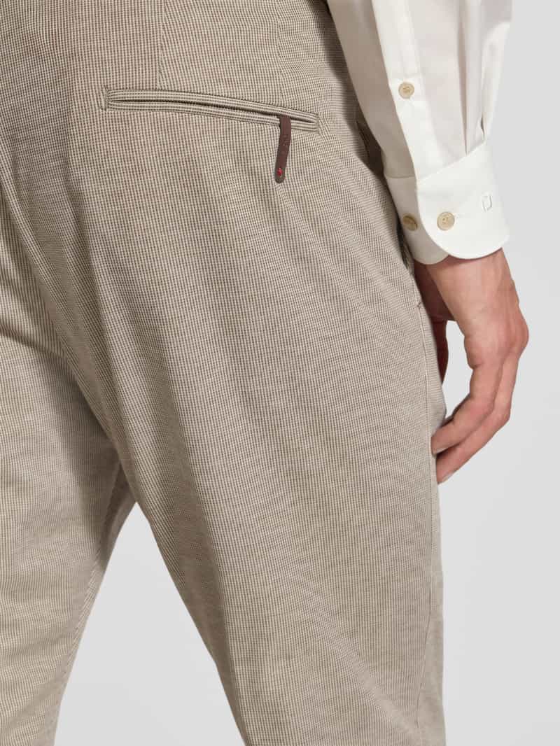 CINQUE Tapered fit pantalon met achterzakken model 'Beppe'