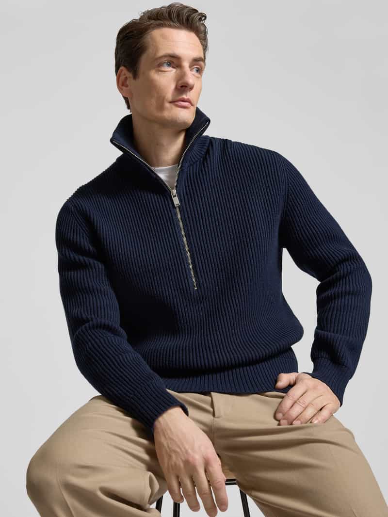 drykorn Gebreide pullover met opstaande kraag model 'MANUELO'