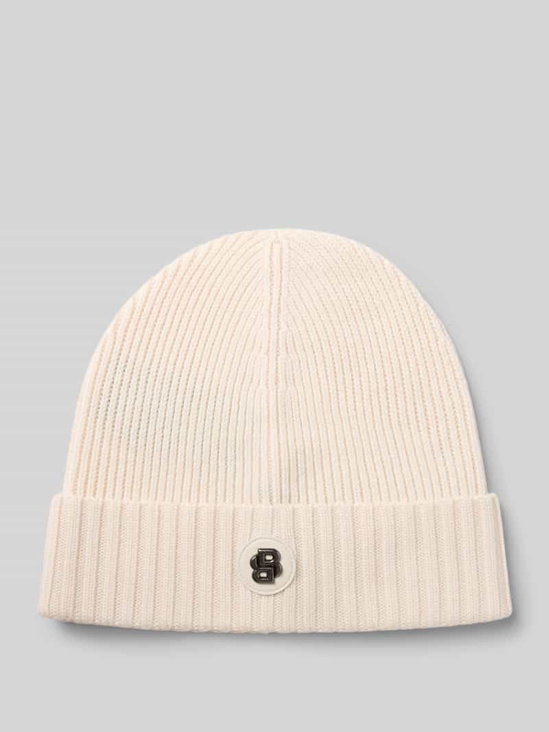 Boss Beanie van zuivere scheerwol model 'FATI'