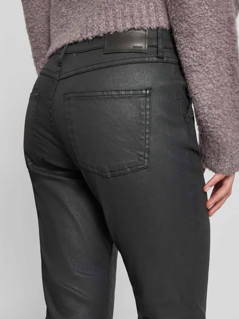 Opus Flared jeans met Franse steekzakken model 'Ebbi'