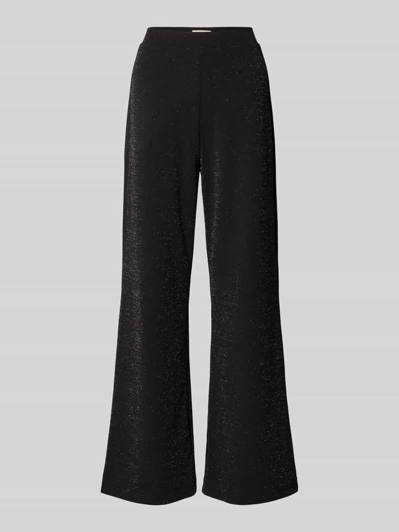 Christian Berg Woman Stoffen broek met effectgaren